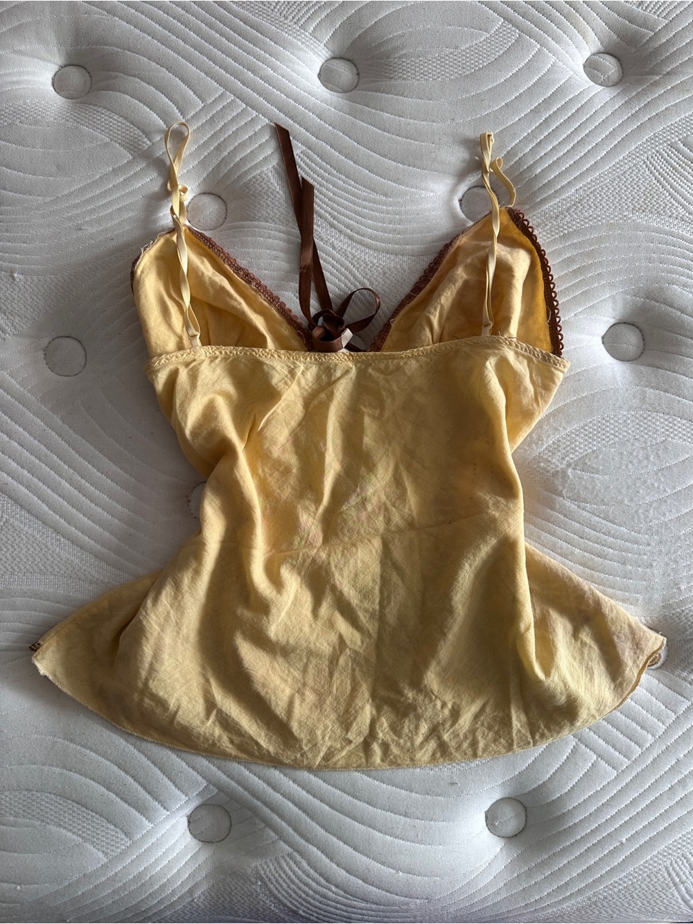 Vintage Beaded fairycore floral print cami top:Fit size:S - Picture 8 of 9